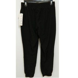 RBX Black Stretch/Tie Waist Jogger Pant S NWT